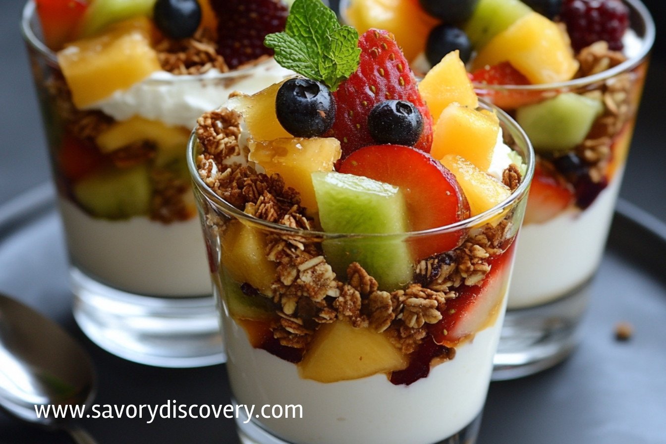 Fruit-Based Dessert Parfait