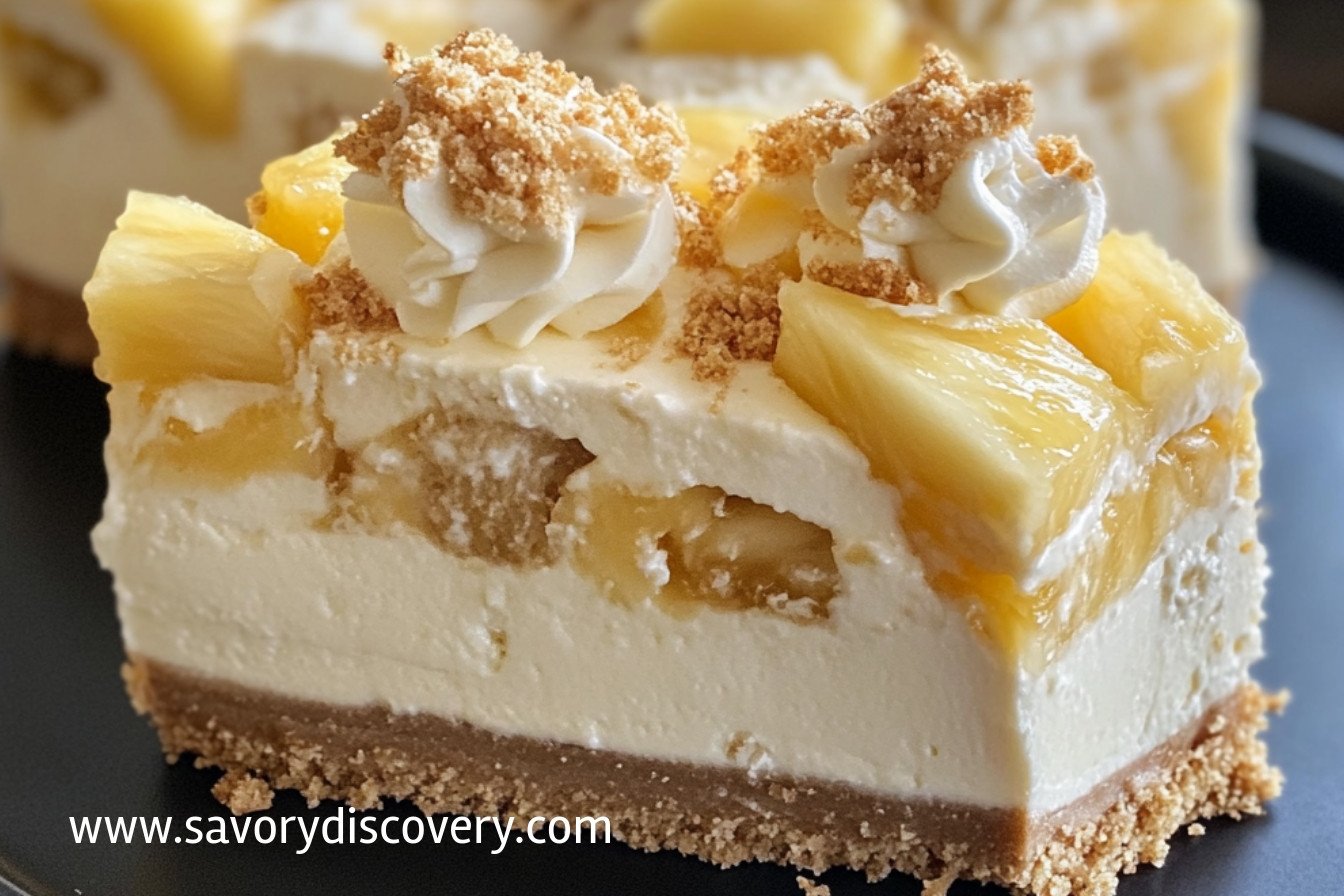 Pineapple Heaven Cheesecake